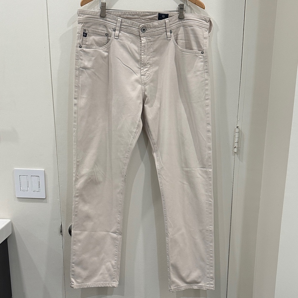 AG Adriano Goldschmied Light Tan Pants